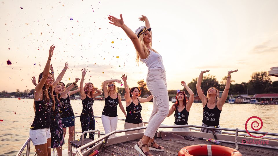 Despedida de soltera en barco