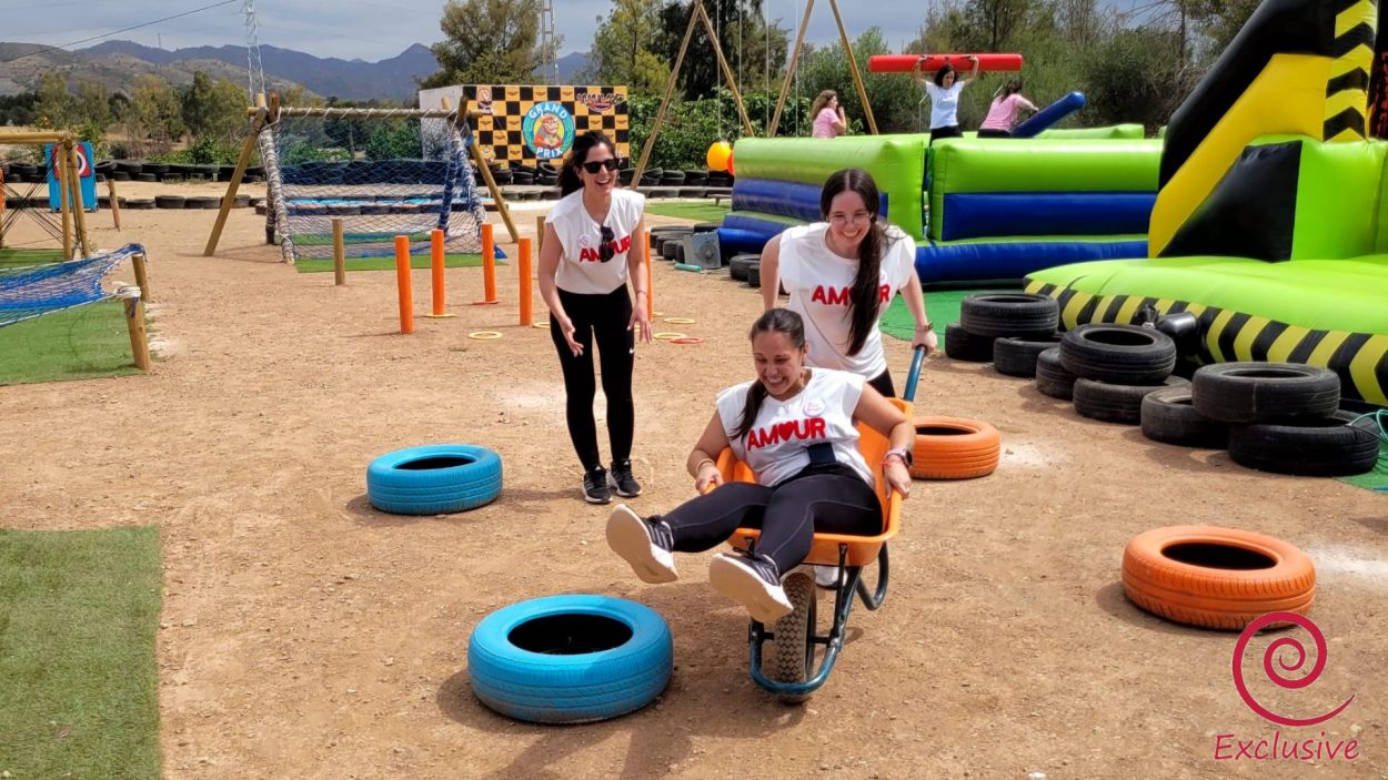 gymkana temática Grand Prix