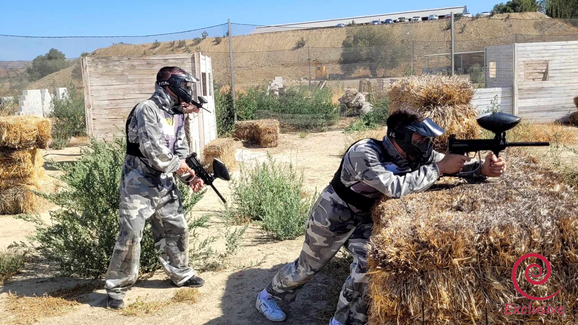 Actividad Paintball para despedidas de soltera y soltero