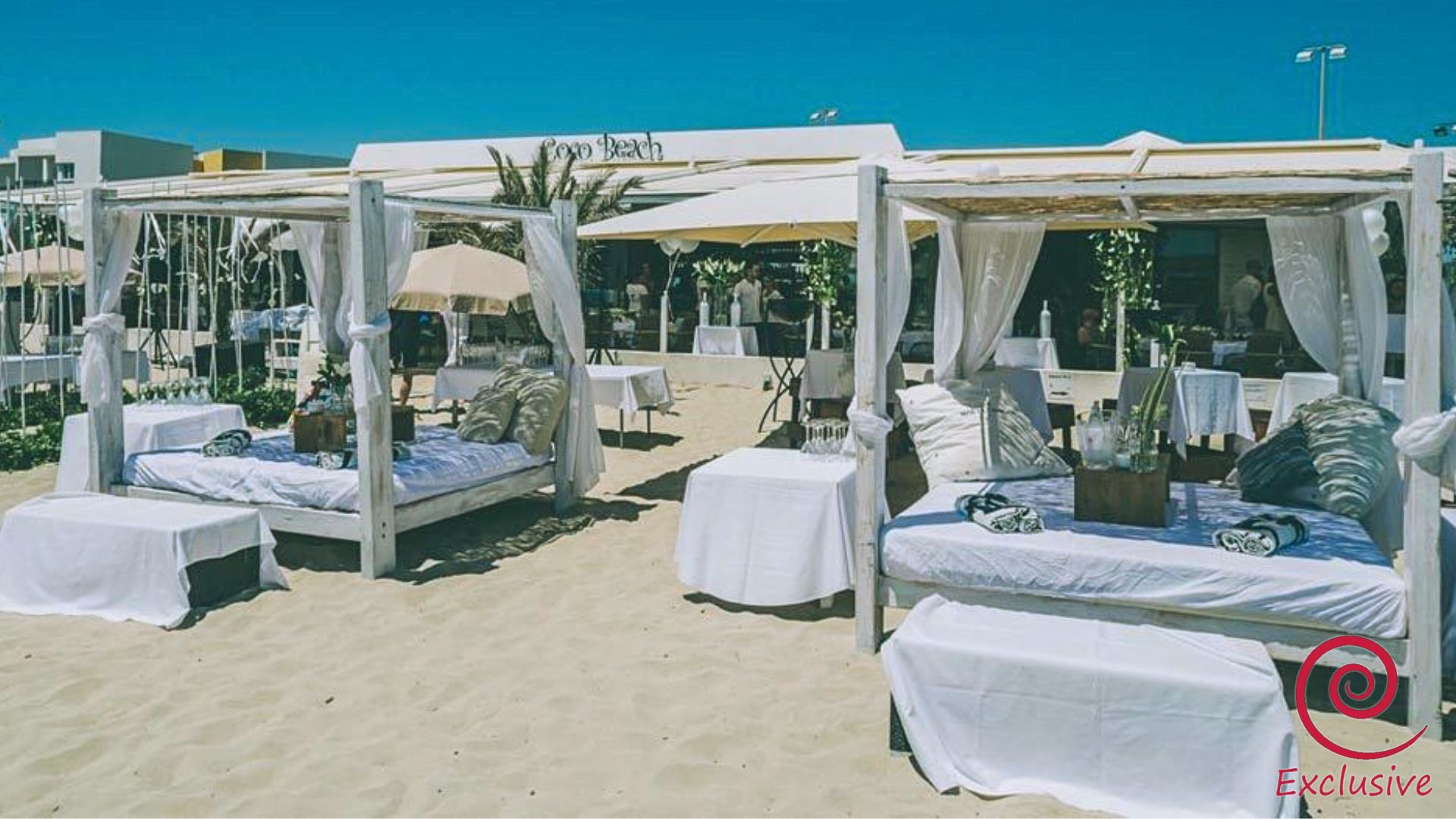 Beach Clubs para despedidas de soltera playeras en Málaga