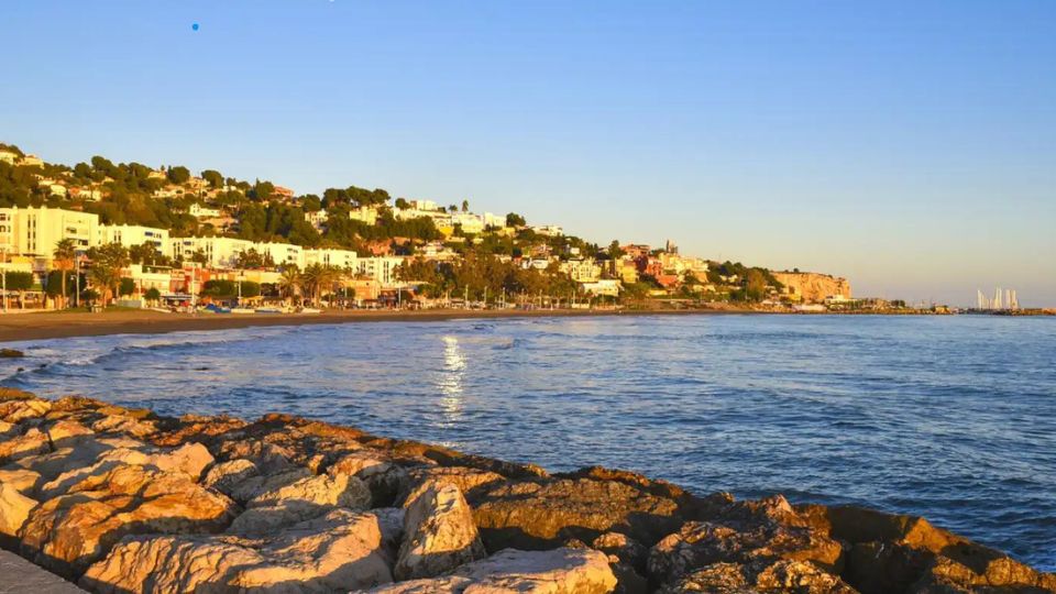 Playa de el palo en Málaga para celebrar despedida de soltero